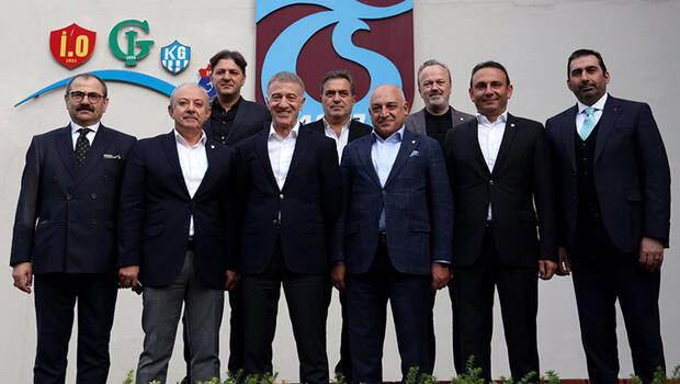 TFF Başkanı Mehmet Büyükekşi, Trabzonspor’un tesislerini gezdi