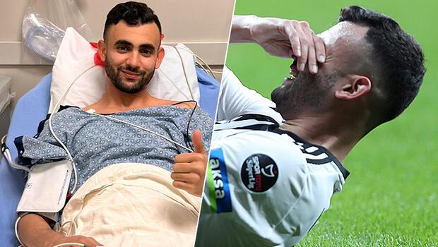Rachid Ghezzal'dan Beşiktaş'a kötü haber! Ameliyat sonrası dönüş süresi netleşti...