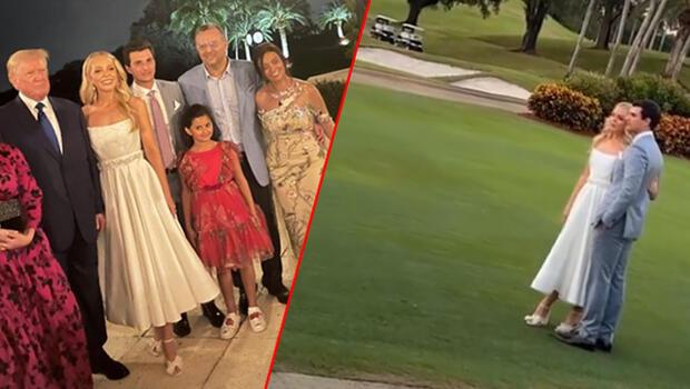 Donald Trump küçük kızı Tiffany'yi evlendiriyor: Koluna takıp prova yaptı