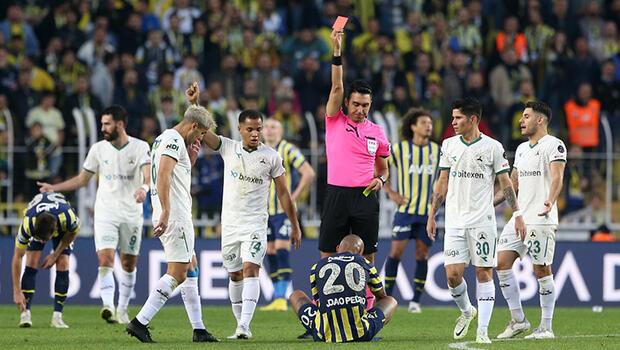 Fenerbahçe'de Joao Pedro takımını 10 kişi bıraktı