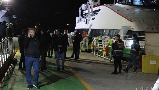 Feribotu kaçıran yolcu asılsız ihbar yaptı! Bursa- İstanbul deniz otobüslerinde bomba araması