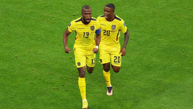 Katar-Ekvador maçında Enner Valencia şov! İşte o anlardan en özel kareler...