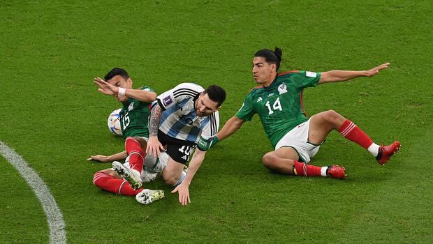 Arjantin - Meksika maçından en özel fotoğraflar