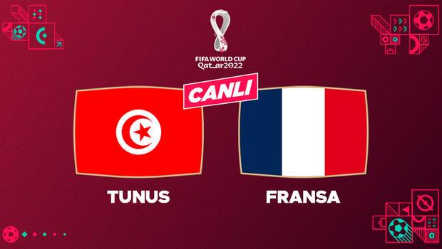 Canlı Anlatım: Tunus Fransa maçı