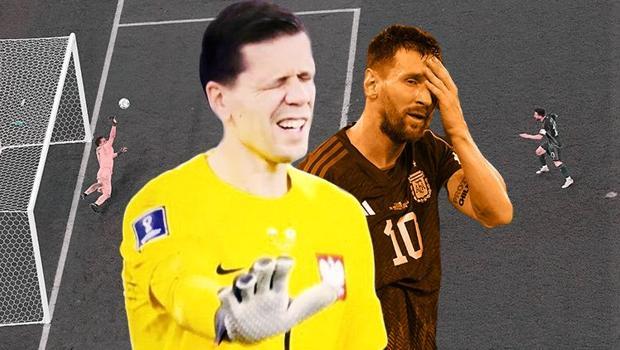 Polonya - Arjantin maçına damga vuran penaltı! Szczesny açıkladı: Messi ile iddiaya girdik...