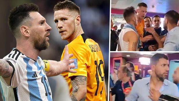 2022 Dünya Kupası'na Hollanda - Arjantin maçı sonrası Messi ile Weghorst arasında yaşananlar damga vurmuştu! O anlara ilişkin ilk kez konuştu: Çılgına dönmüştü...