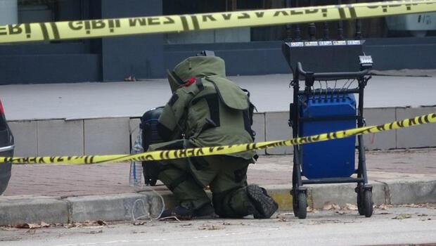 Polis merkezi yakınında şüpheli valiz paniği