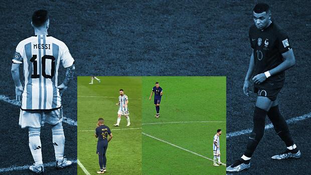 Arjantin-Fransa maçına damga vuran hareketler! Önce Messi yaptı, Mbappe intikam aldı