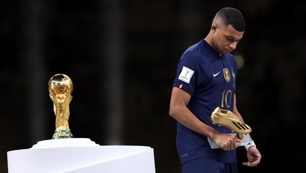 Dünya Kupası'nda altın ayakkabı ödülü Kylian Mbappe'nin