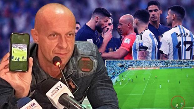 Arjantin - Fransa finalinin hakemi Szymon Marciniak sessizliğini bozdu! Mbappe ile diyaloğu, telefonundan gösterdiği görüntü...