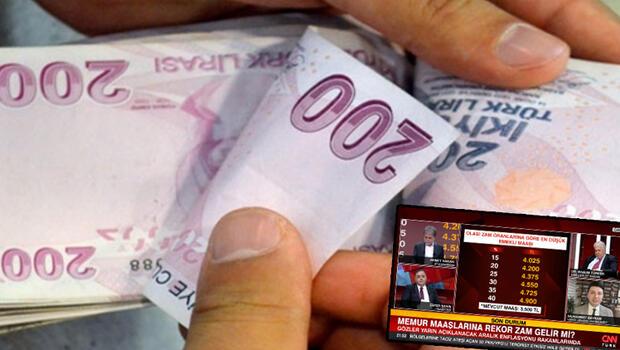 Memur ve emekli maaşları ne olacak? CNN Türk'te yayınlanan Tarafsız Bölge'de olası zam oranları değerlendirildi