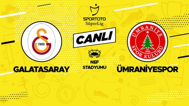 Canlı Anlatım: Galatasaray Ümraniyespor maçı