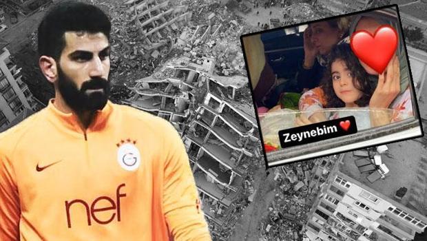 Galatasaray kalecisi İsmail Çipe, Hatay'ı anlattı: 'Babam ve ablamlar deprem enkazından çıktı, akrabalarımızı kaybettik'