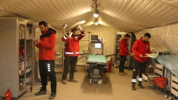 Sağlık Bakanlığı'ndan Adıyaman'a tam teşekküllü sahra hastanesi