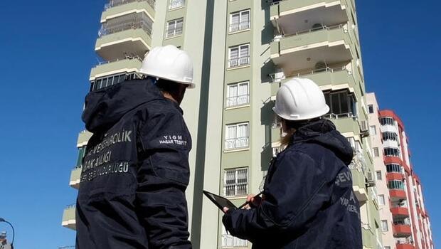 Kayseri'de deprem sonrası 73 ağır hasarlı yer tespit edildi