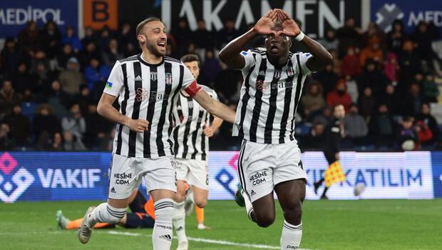 Başakşehir-Beşiktaş maçına Vincent Aboubakar damgası! Mario Gomez'den sonra başardı, bu sezon bir ilk...