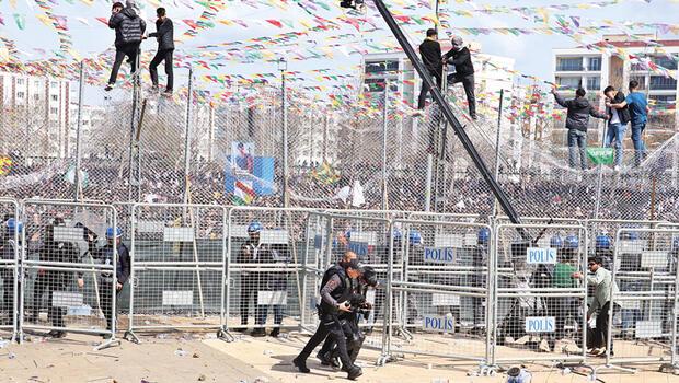 Diyarbakır’da olaylı Nevruz