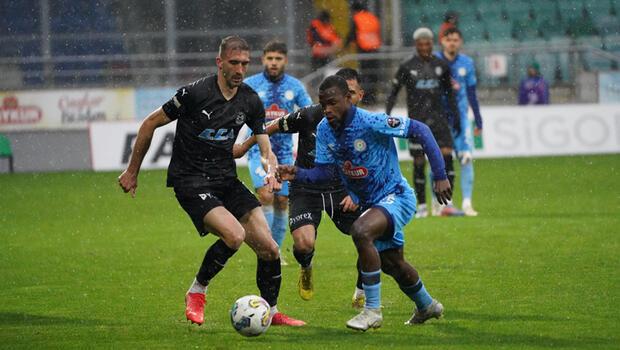 Çaykur Rizespor, Manisa FK engelini 4-2 ile geçti