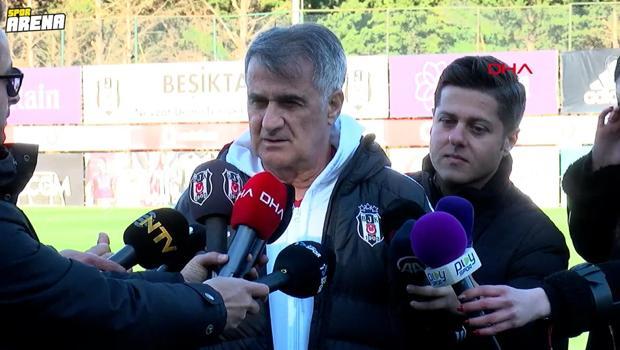 Beşiktaş'ta Şenol Güneş'ten derbi öncesi sakat oyuncular hakkında açıklama