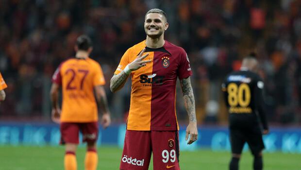 Galatasaray-Kayserispor maçına Mauro Icardi damgası! 45 dakika yetti, en golcü ve asist sayısı...
