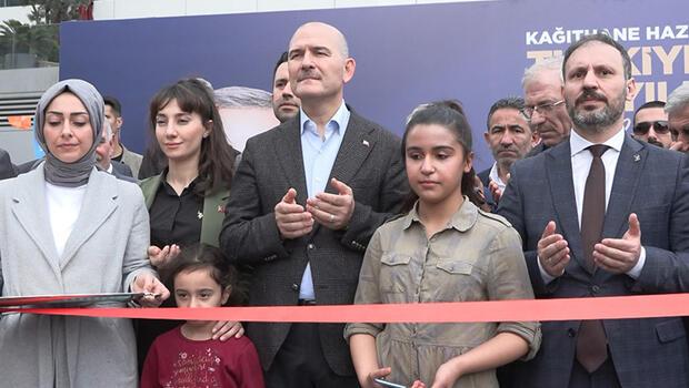 İçişleri Bakanı Soylu AK Parti Kağıthane Seçim Koordinasyon Merkezi'nin açılışını yaptı