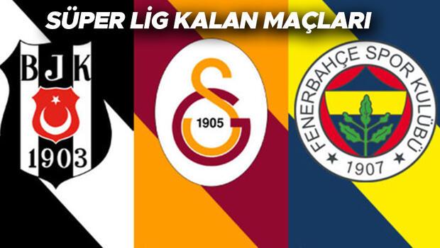 Beşiktaş, Fenerbahçe ve Galatasaray'ın kalan maçları | Ligde şampiyonluk yarışı kızıştı... İşte 2022/2023 Süper Lig fikstürü
