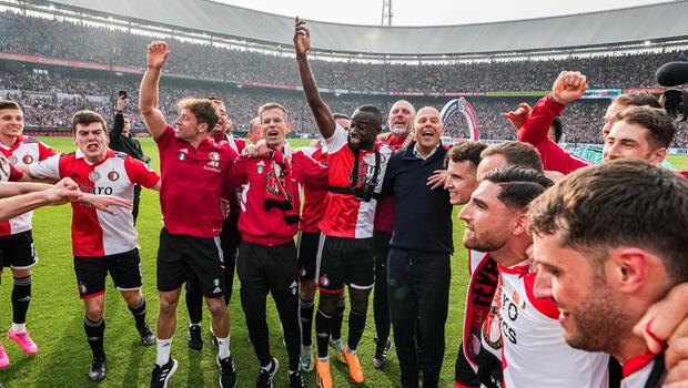 Hollanda'da şampiyon Orkunlu Feyenoord