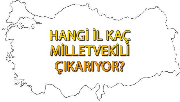 HANGİ İL KAÇ MİLLETVEKİLİ ÇIKARIYOR? İstanbul, Ankara, İzmir milletvekili sayıları kaç? İşte, büyükşehir ve diğer illerin milletvekili dağılımları