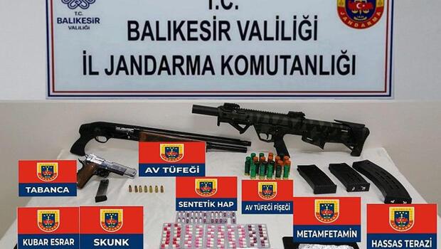 Balıkesir'de uyuşturucu operasyonu: 6 gözaltı