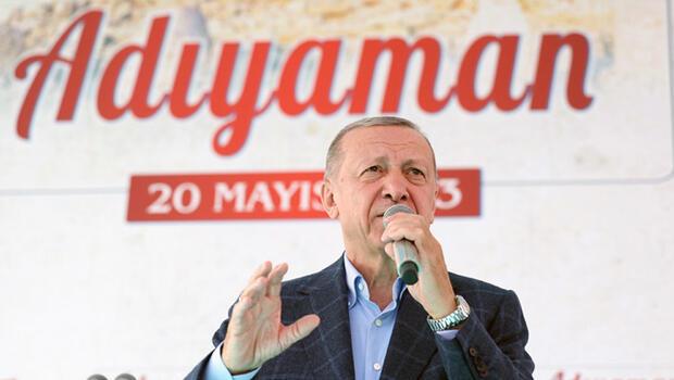 Cumhurbaşkanı Erdoğan, deprem bölgesinde... 'Oy yoksa hizmet yok diyen kendileri'