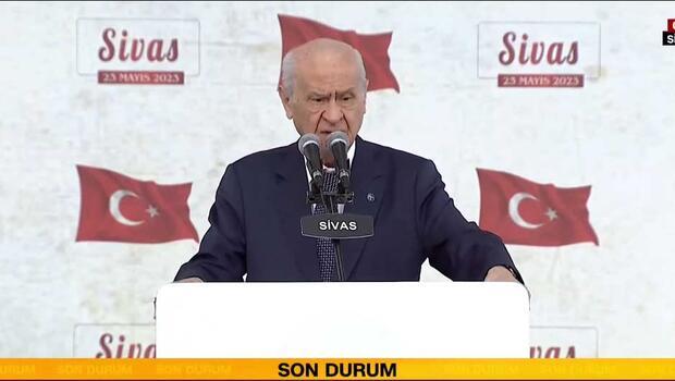 Son dakika... Bahçeli'den Sivas'ta konuştu: Koalisyonlar hiçbir sorunu çözemedi