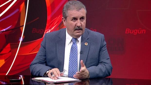 BBP lideri Mustafa Destici: HDP tabanına bunu anlatamayacağı için isim vermedi