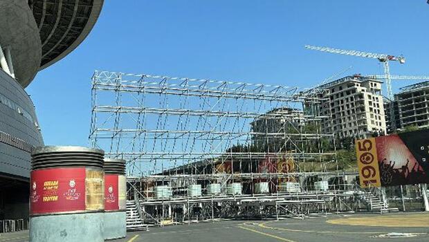 Ankaragücü - Galatasaray maçı için Nef Stadyumu'na dev ekran kuruluyor