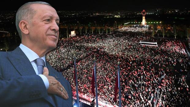 Son dakika... Erdoğan'dan Cumhurbaşkanlığı Külliyesi'nde tarihi konuşma: Kimseye kırgın küskün değiliz, 85 milyon kazandı