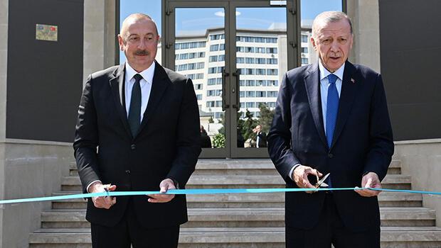 Cumhurbaşkanı Erdoğan ve Cumhurbaşkanı Aliyev, Hava Komuta Merkezi’nin açılışını gerçekleştirdi