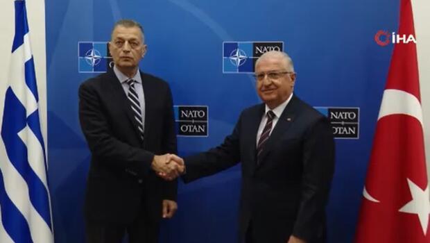 Milli Savunma Bakanı Güler, Yunanistan Savunma Bakanı Stefanis ile görüştü