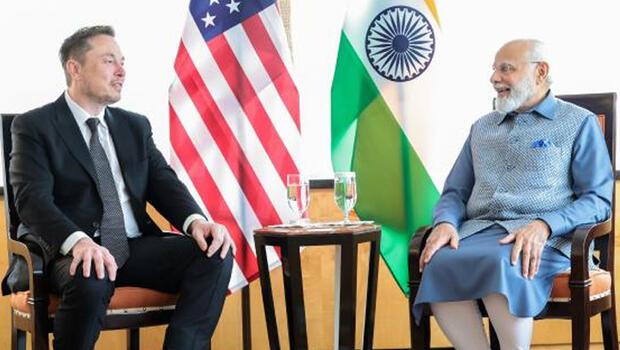 Hindistan Başbakanı Modi, Elon Musk ile görüştü