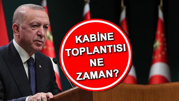 Kabine Toplantısı ne zaman? 3 Temmuz Pazartesi Kabine Toplantısı yapılacak mı, hangi gün? Gözler Cumhurbaşkanı Erdoğan'ın açıklamalarında... 
