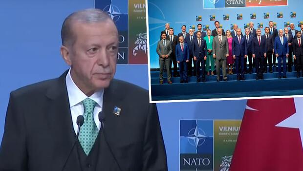 Litvanya'da tarihi NATO Zirvesi... Cumhurbaşkanı Erdoğan'dan önemli açıklamalar