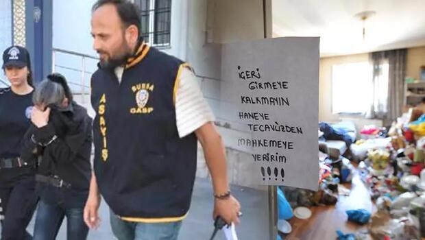 Bursa'da yaşındaki yeğenini çöp evde tutmuştu! 'Teyze'nin tutukluluğuna devam yaşındaki 
