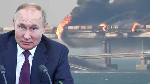 Putin'den Kırım Köprüsü'ne yapılan saldırıya ilişkin ilk açıklama