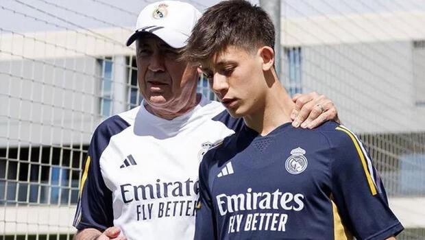 Arda Güler sakatlık nedeniyle Real Madrid idmanında yer almadı