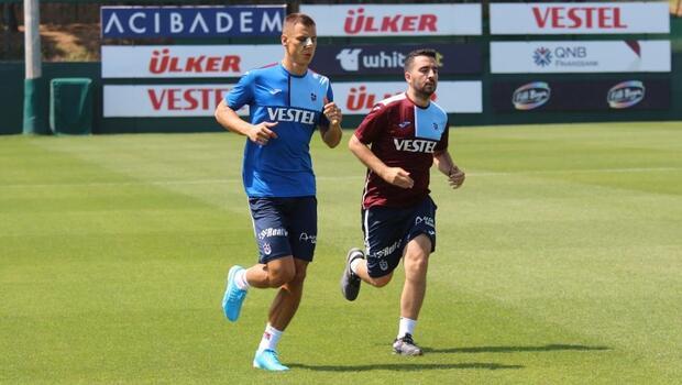 Trabzonspor'da Filip Benkovic çalışmalara başladı