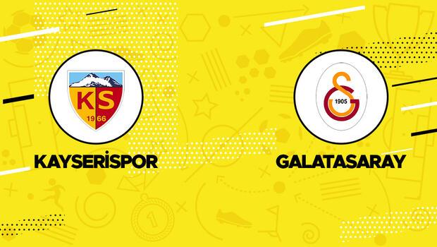 Kayserispor Galatasaray maçı ne zaman, saat kaçta, hangi kanalda? Canlı yayın bilgileri ve ilk 11'ler
