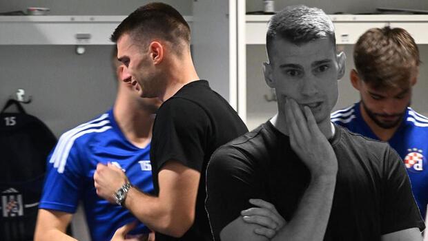 Fenerbahçe'nin yeni kalecisi Livakovic'in gözyaşları! Dinamo Zagreb'e veda ederken...