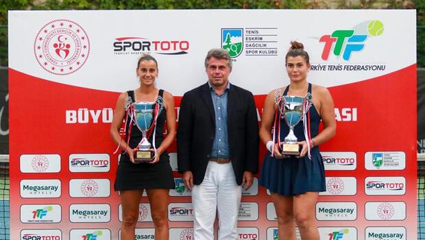 Büyükler Türkiye Tenis Şampiyonası’nda kupalar sahiplerini buldu