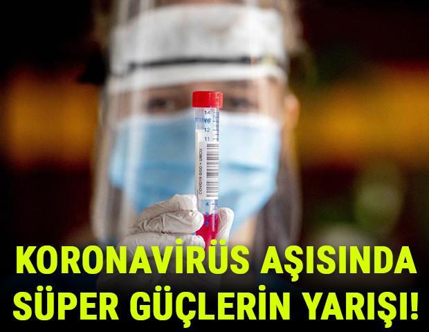 Koronavirüs aşısında süper güçlerin yarışı