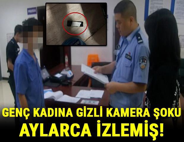 Çinde genç kadına gizli kamera şoku