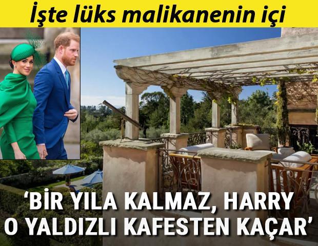 Bir yıla kalmaz, Harry o yaldızlı kafesten kaçar: İşte saray yavrusu malikanenin içi