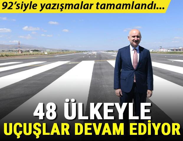 Son dakika... Bakan Karaismailoğlu açıkladı 48 ülke ile uçuşlar devam ediyor